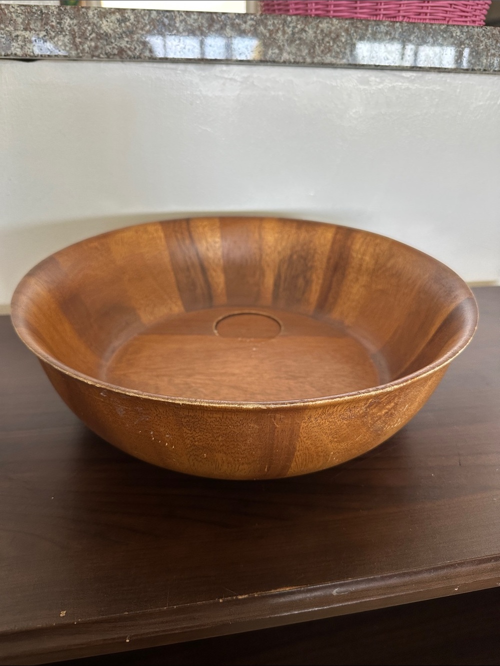 B Smith Large Wooden Crudite
Serving Bowl 12.6"× 4"